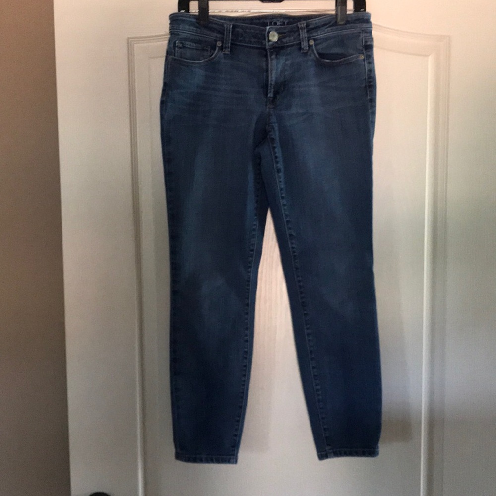 Loft Modern Skinny Ankle Jean